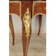 Napoleon III pedestal table, gilded bronzes