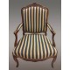 Louis XV period Armchair And Footrest