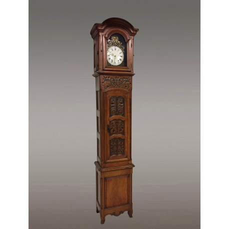 Clock Louis XV Walnut