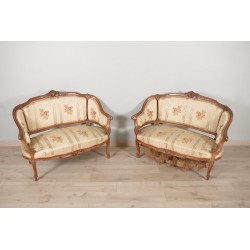 Pair of Louis XV Style Sofas