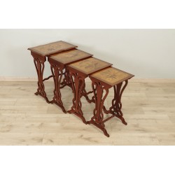 Art-Nouveau nesting tables